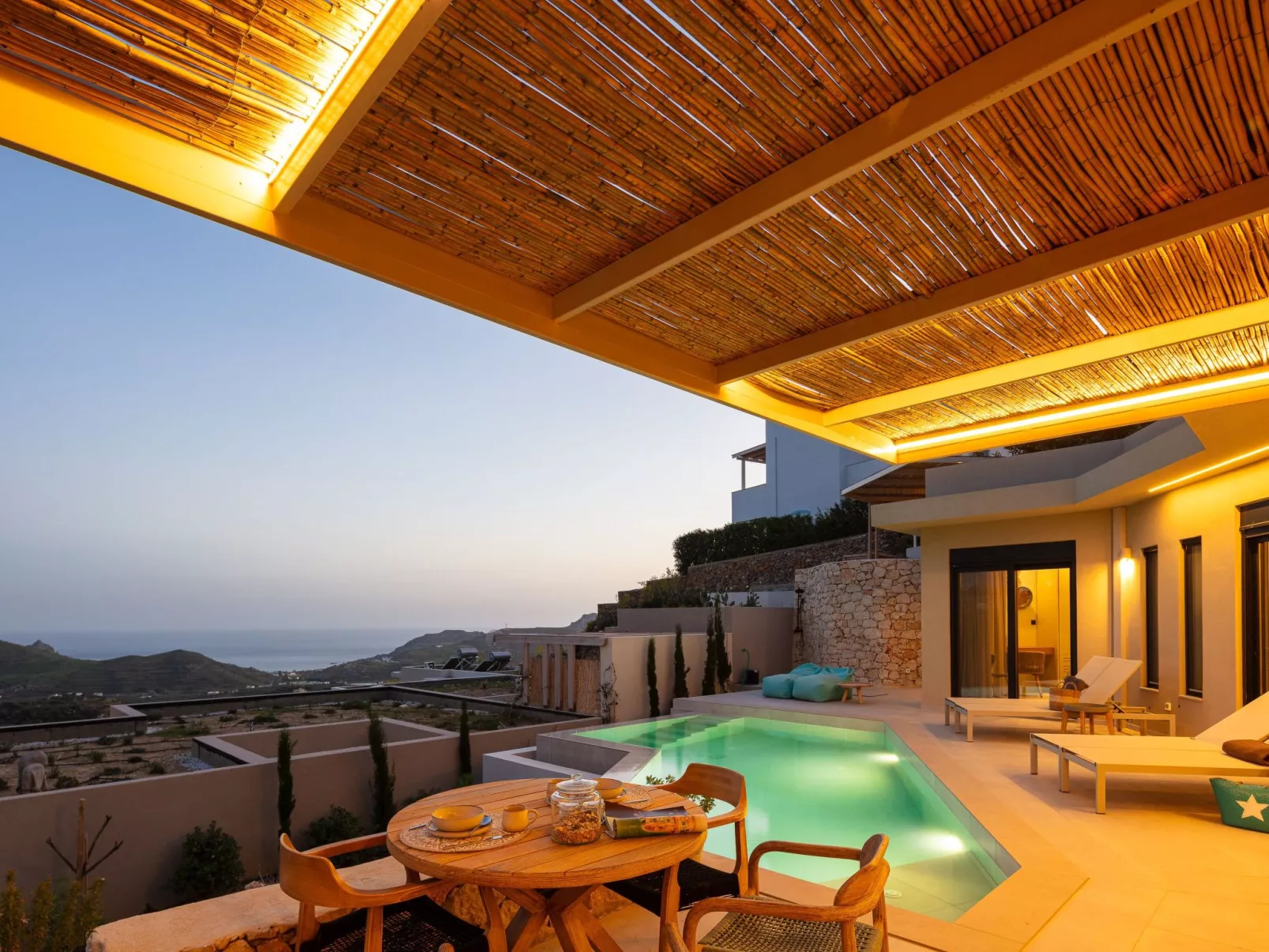 "Serenity" mit eigenem Pool-Inside