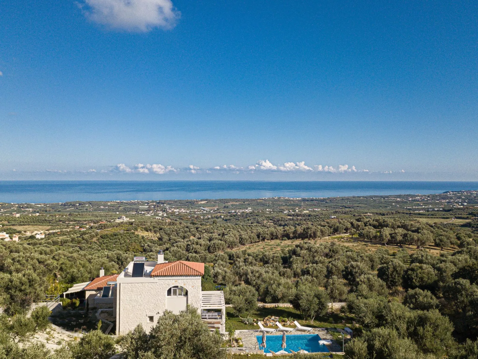 Komfort-Villa mit privatem Pool-Draußen