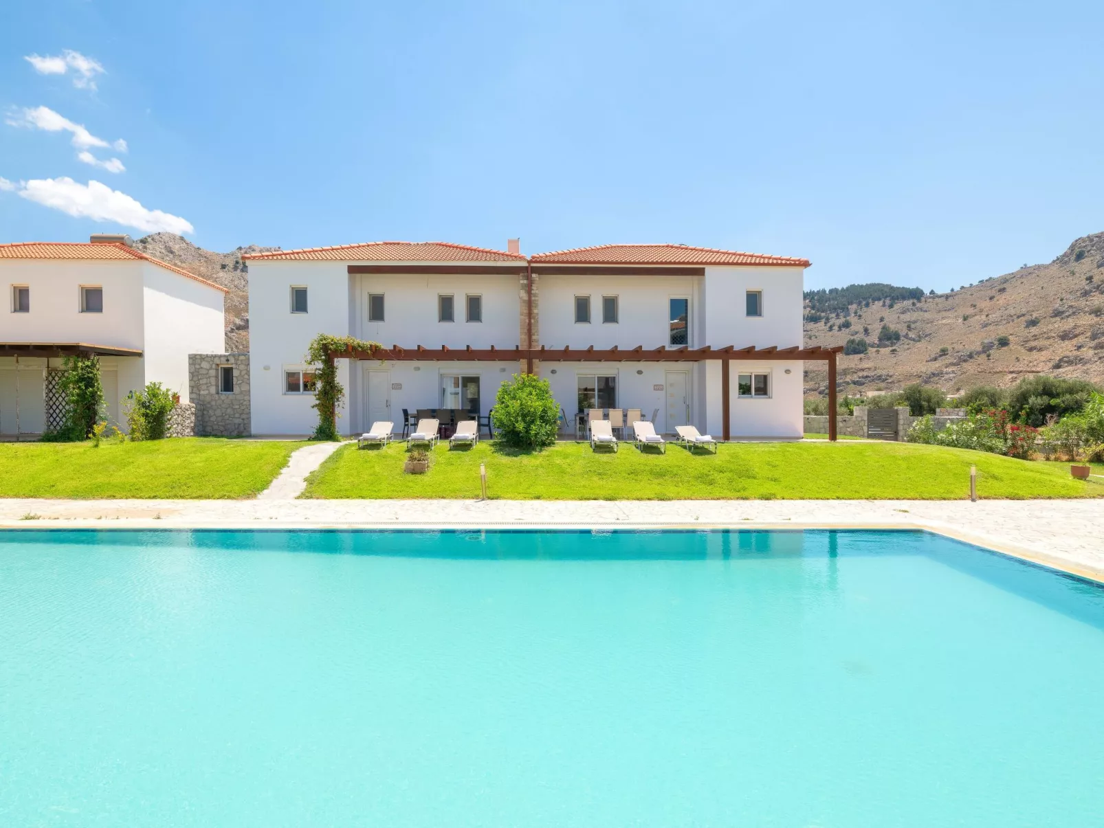 In Kolympia mit privatem Garten-Dehors