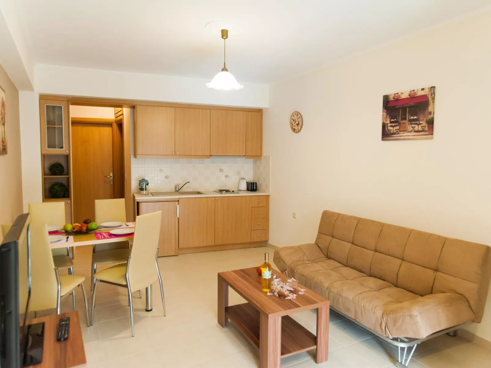 Mit Balkon für 3 Personen - Inside