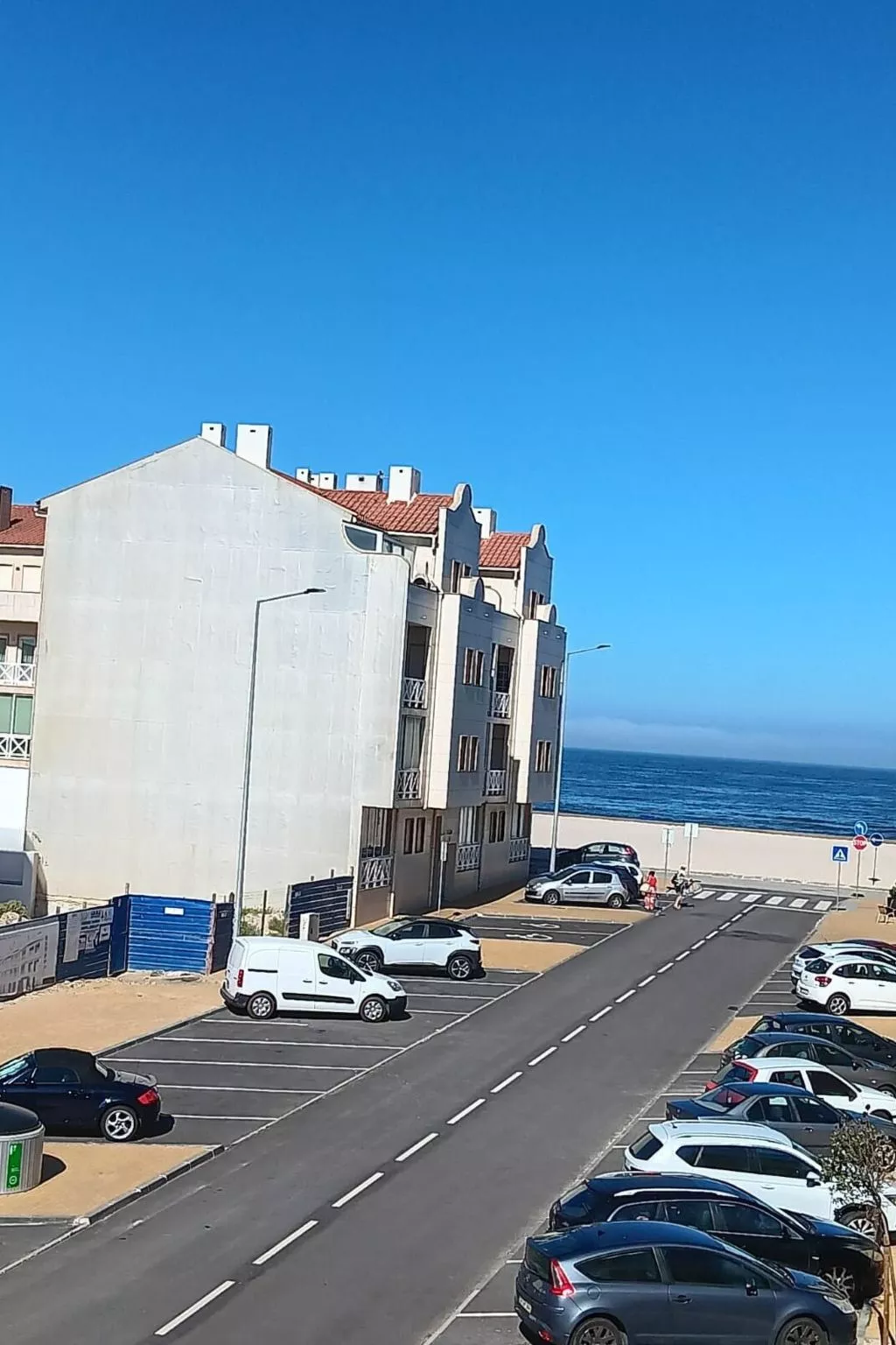 Fluss Meer Sonne am Costa Nova Strand-Draußen