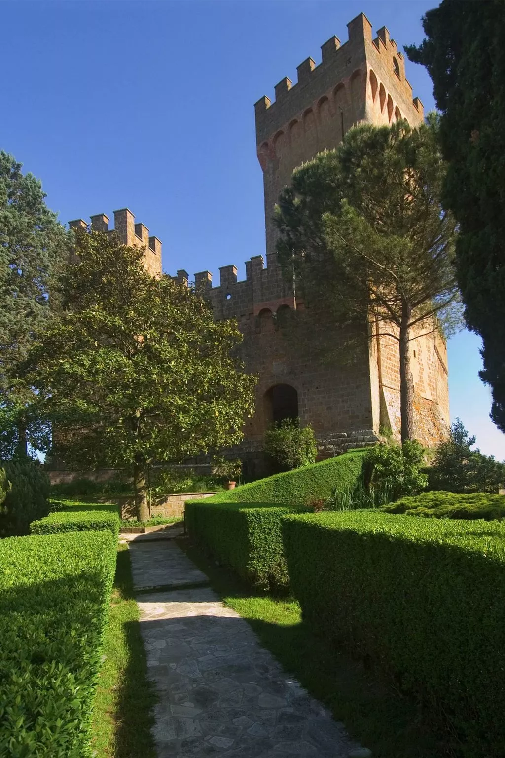 Schöne Unterkunft in einem Schloss, mit Schwimmbad-Dehors