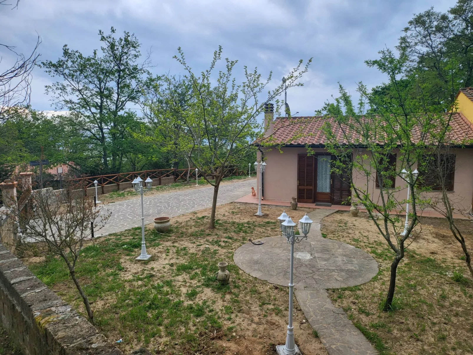 Wohnung "Red Fox" mit privatem Garten-Draußen