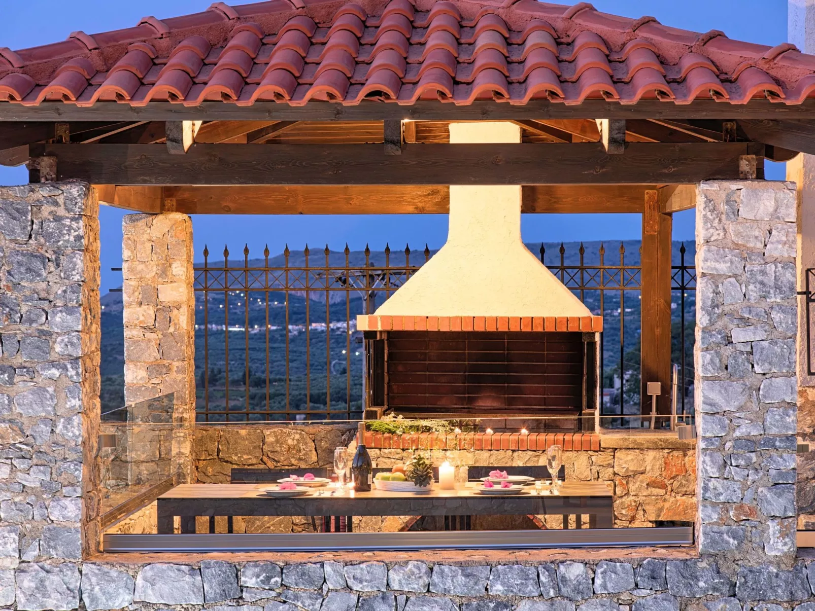 Villa Akrothea-Dehors