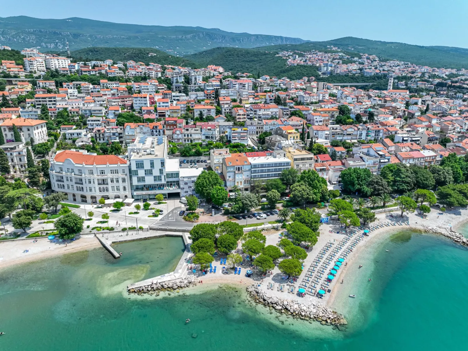 Charmante Familienferienwohnung in Crikvenica-Draußen