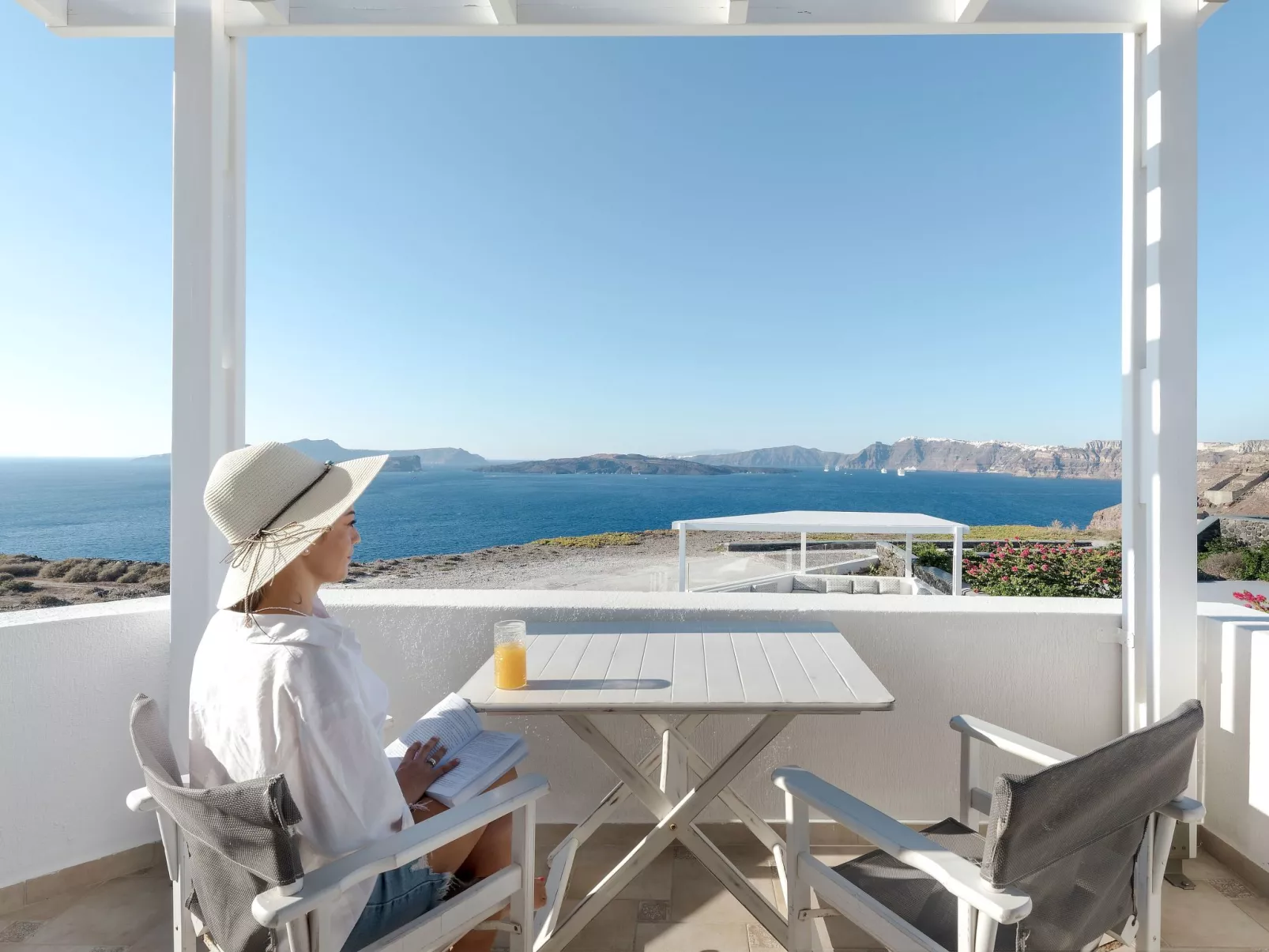 Hemera Ferienhaus Villa auf Santorin-Outside