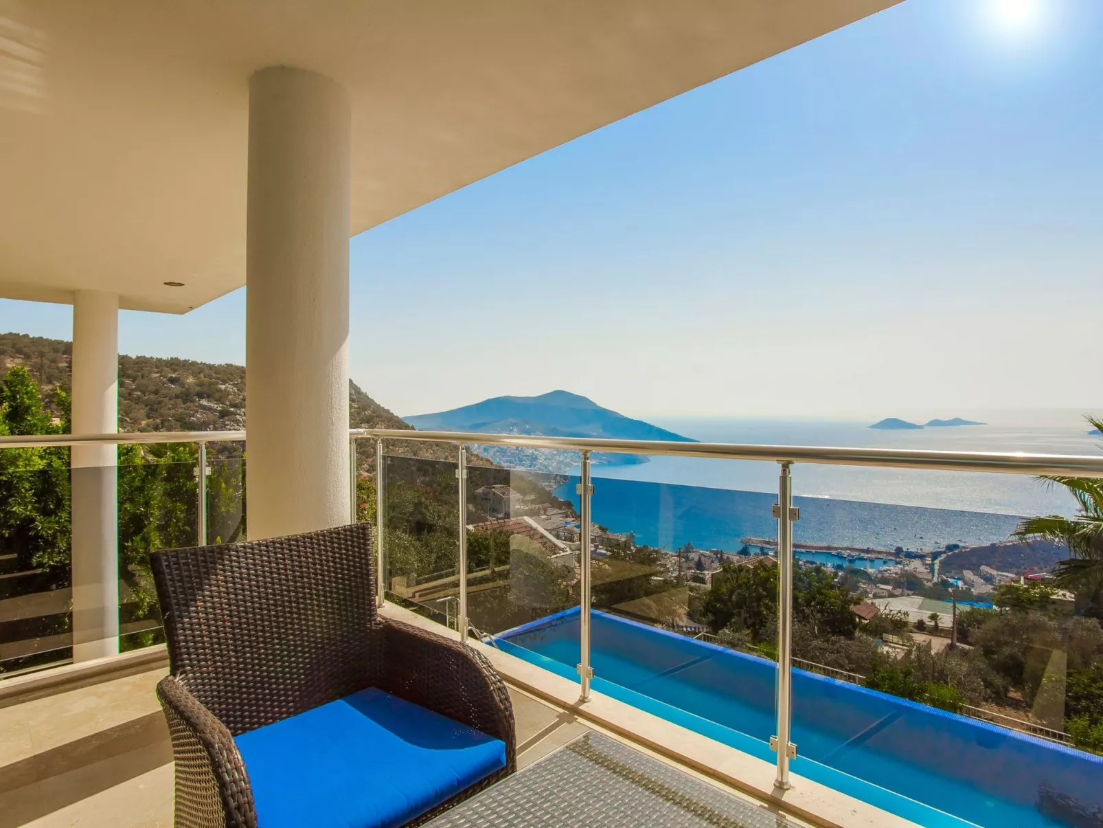 Villa für 10 P mit unglaublichem Ausblick-Dehors