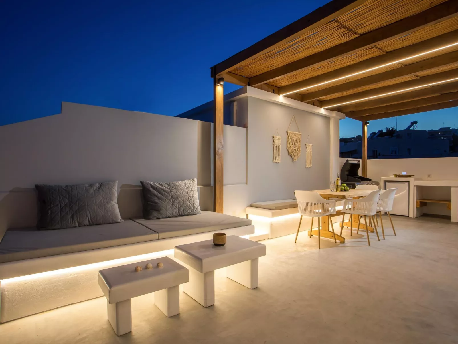 Armonikon Pool Villa 2-Dedans