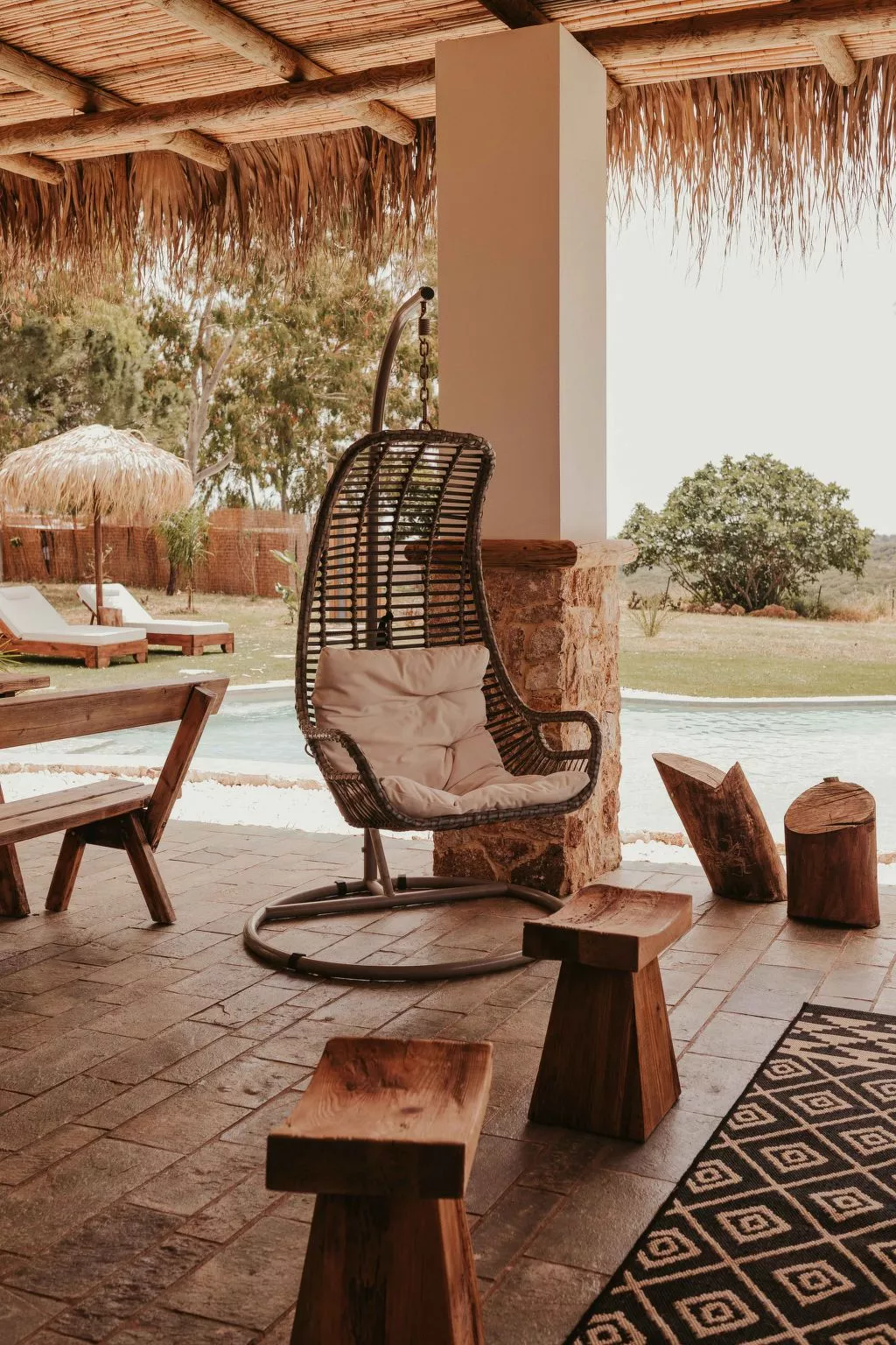 Villa Maya mit Pool und Bergblick-Dehors