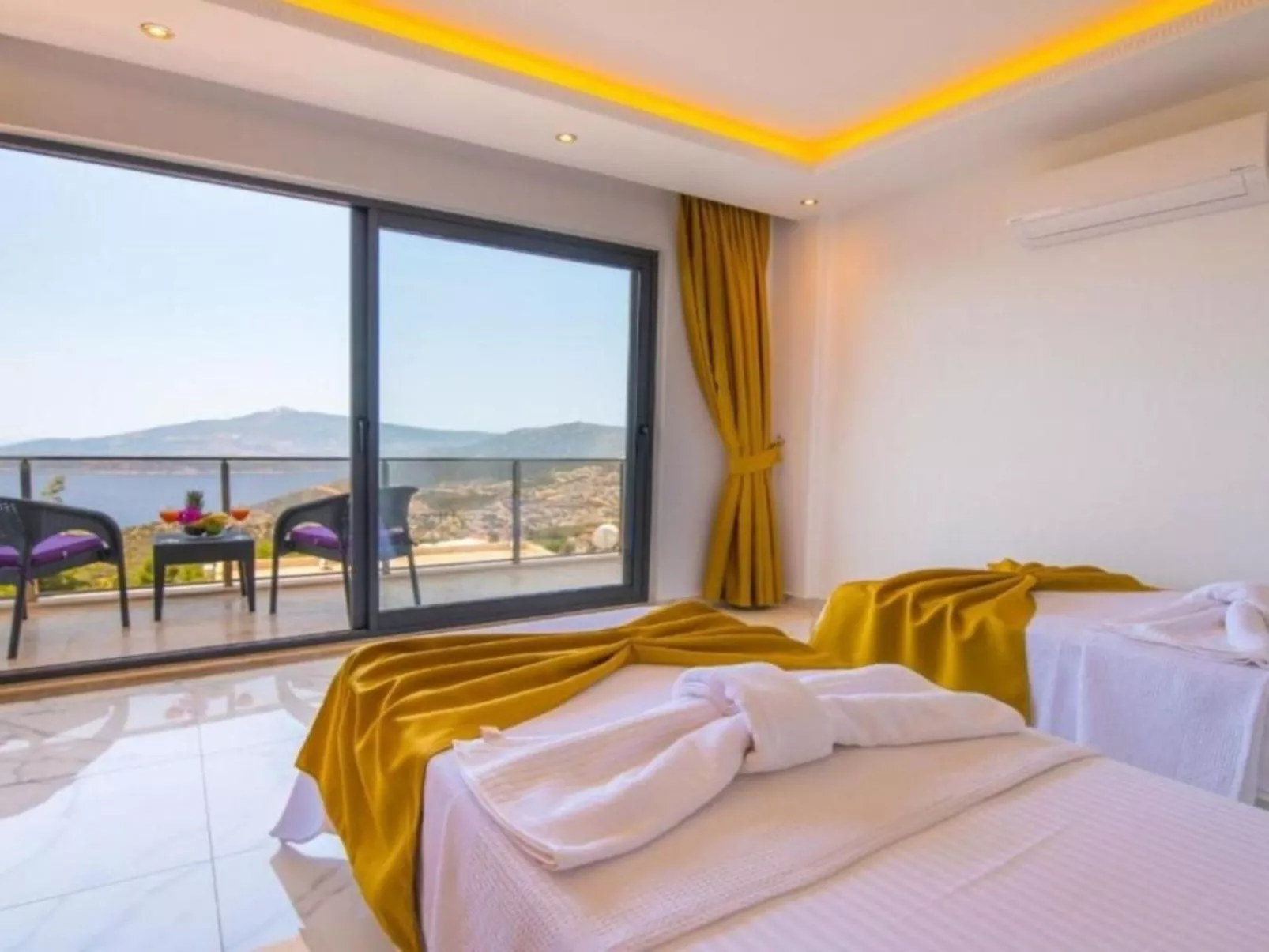 Meerblick Villa-Drinnen