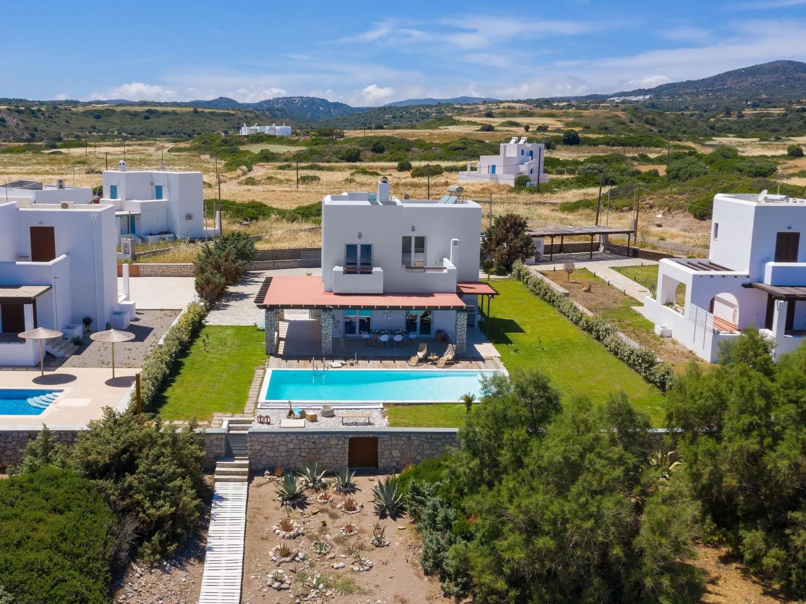 Villa Sevil mit Meerblick-Outside