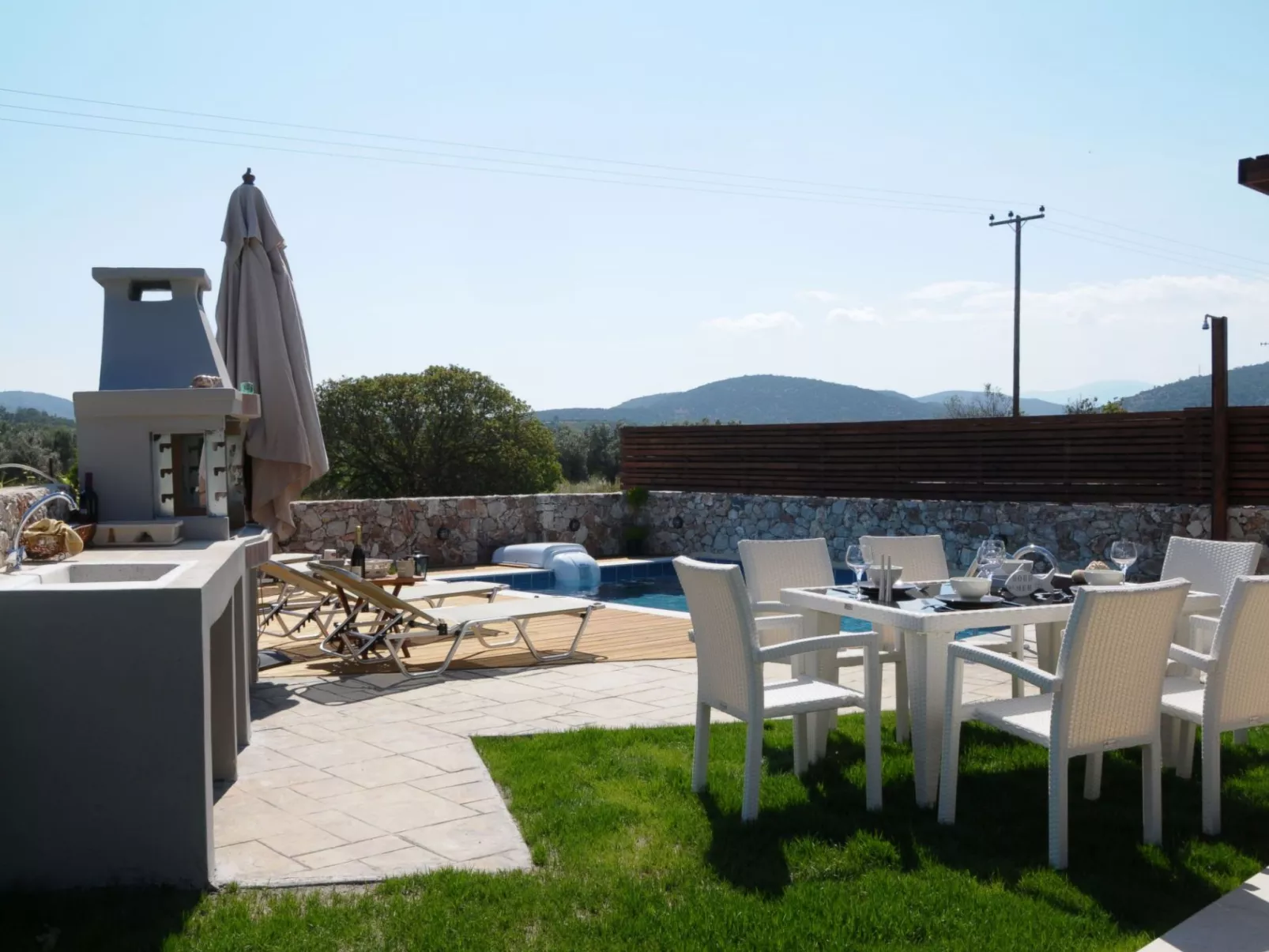 Mit Privatpool für 4 Personen  + 2 Kinder ca. 92 m&sup2; in Masari, Ägäis (Rhod-Dehors