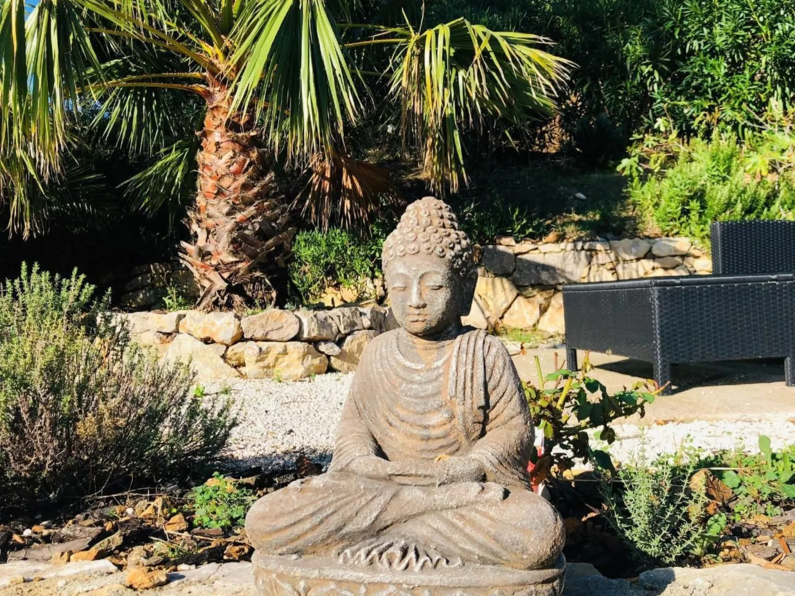 Les Palmiers-Draußen