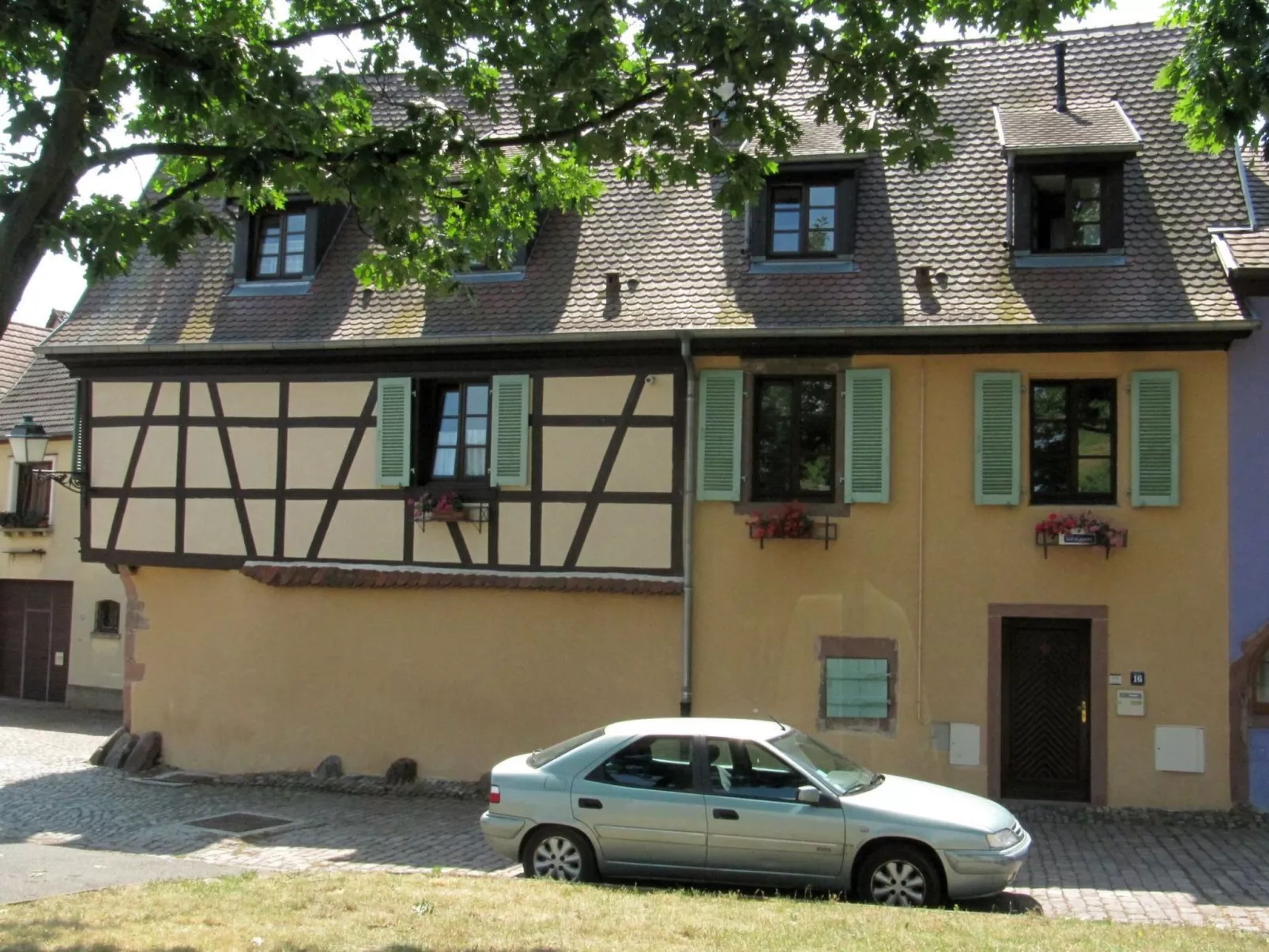 1ed-Face Vosges,au Sud,coeur Vignoble,Calme,WiFi-Outside