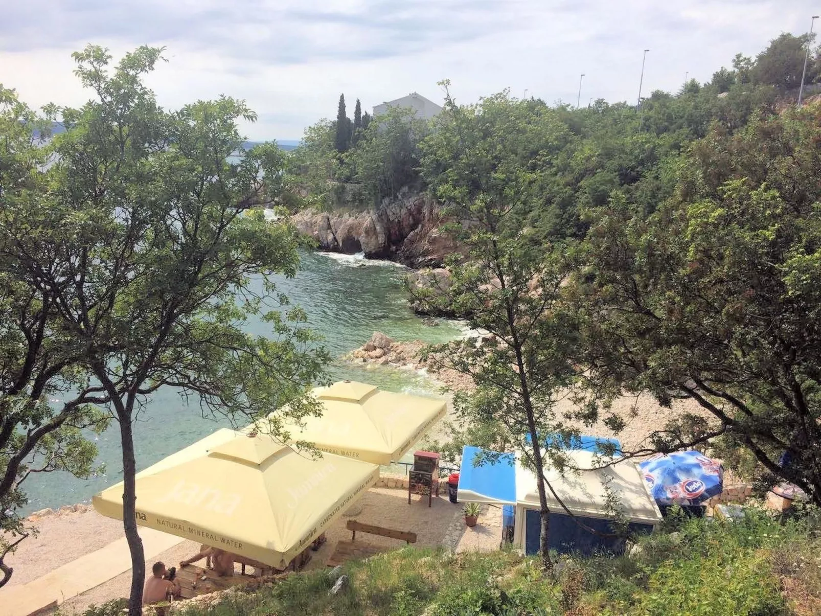 "Evelin" direkt am Strand-Draußen