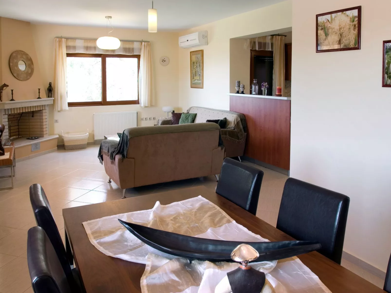 Villa Stefanos, Meerblick, privater Pool, Rethymno-Drinnen