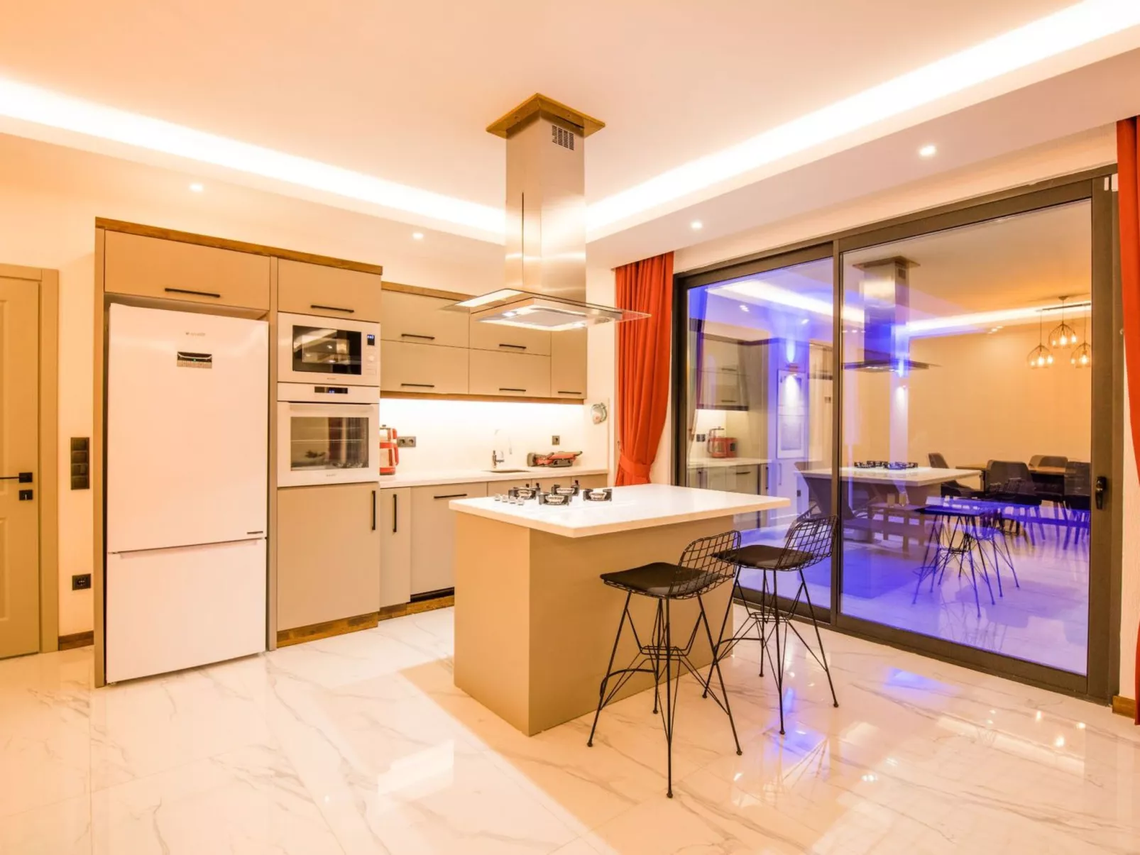 Villa Niro in Kalkan Incebel-Drinnen