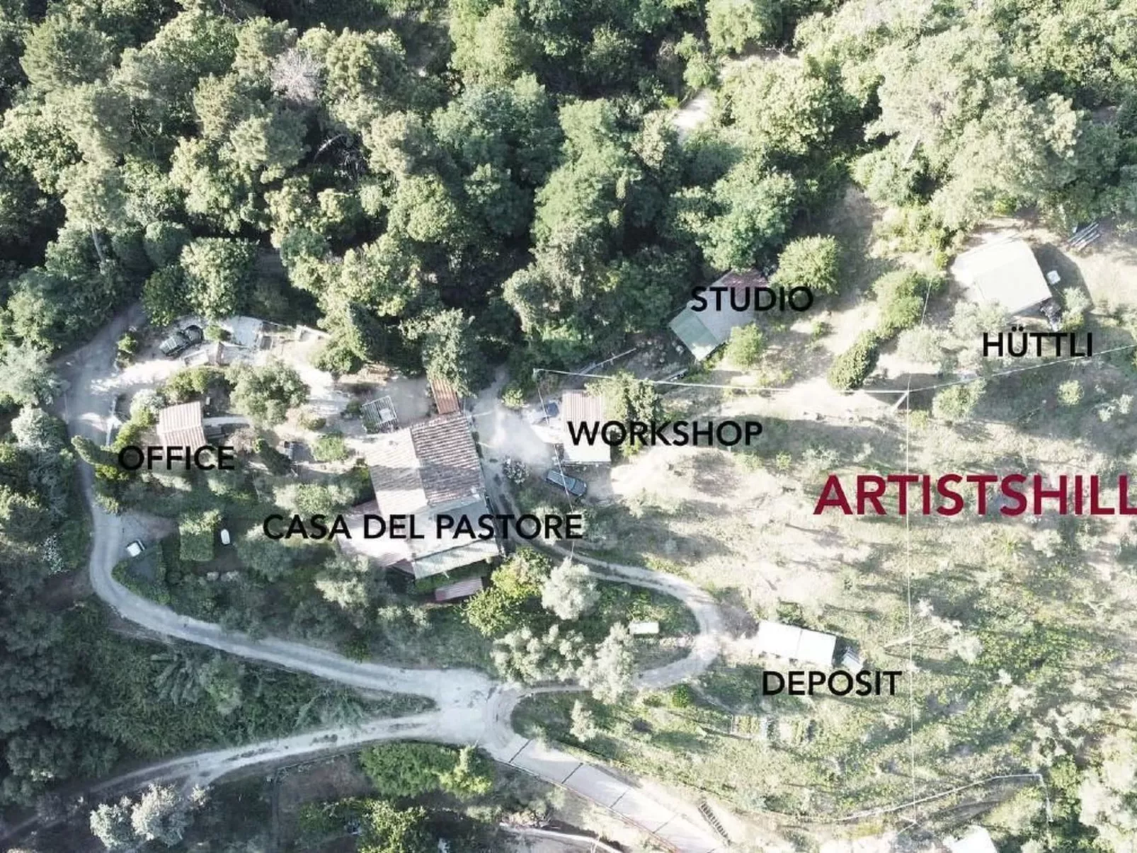 Artist's hill-Draußen