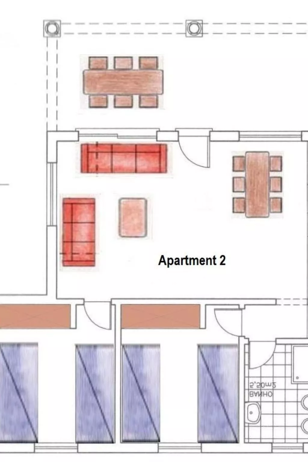 Mit Terrasse und Gemeinschaftspool-Inside