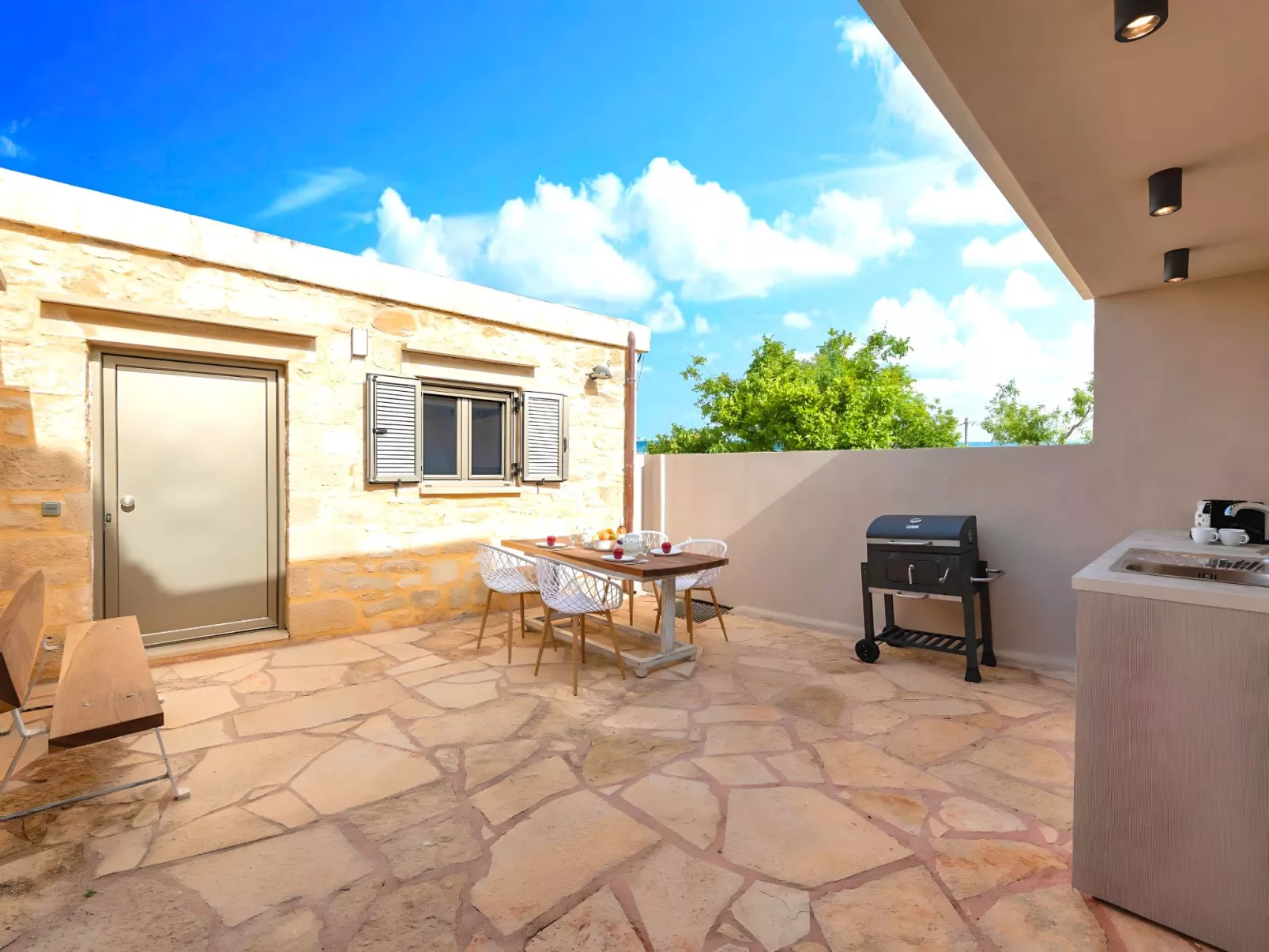 Cretan Breeze Villa Beheizter privater Swimmingpool-Drinnen