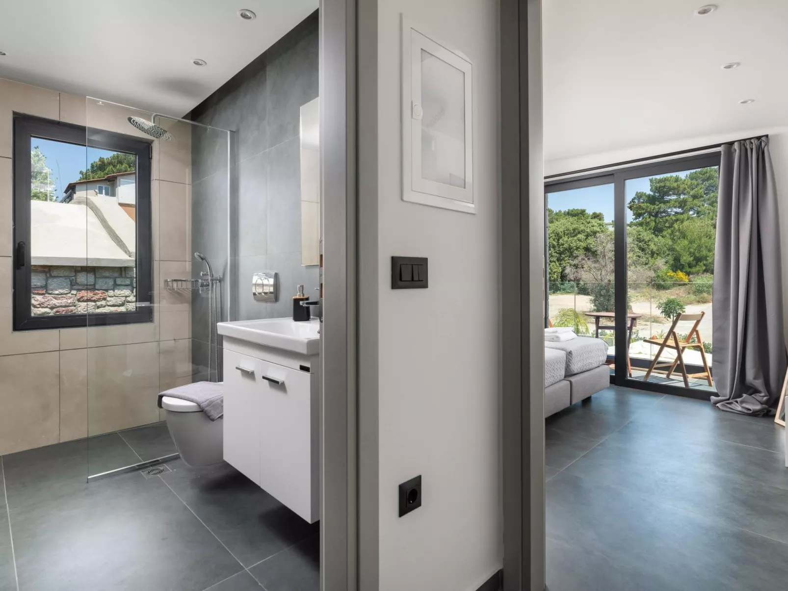 Rokas Luxus-Villen-Villa Sotiria-Dedans