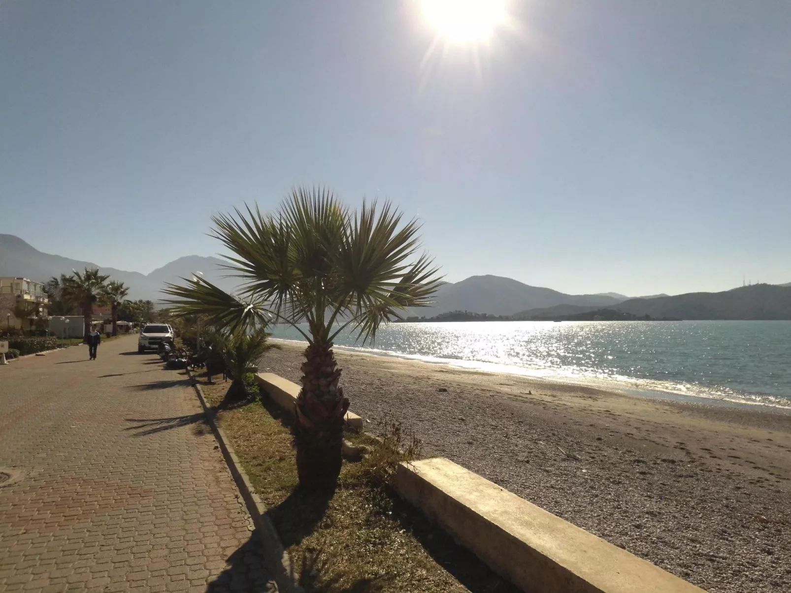 Strandnahe Ferienwohnung über zwei Etagen - Draußen