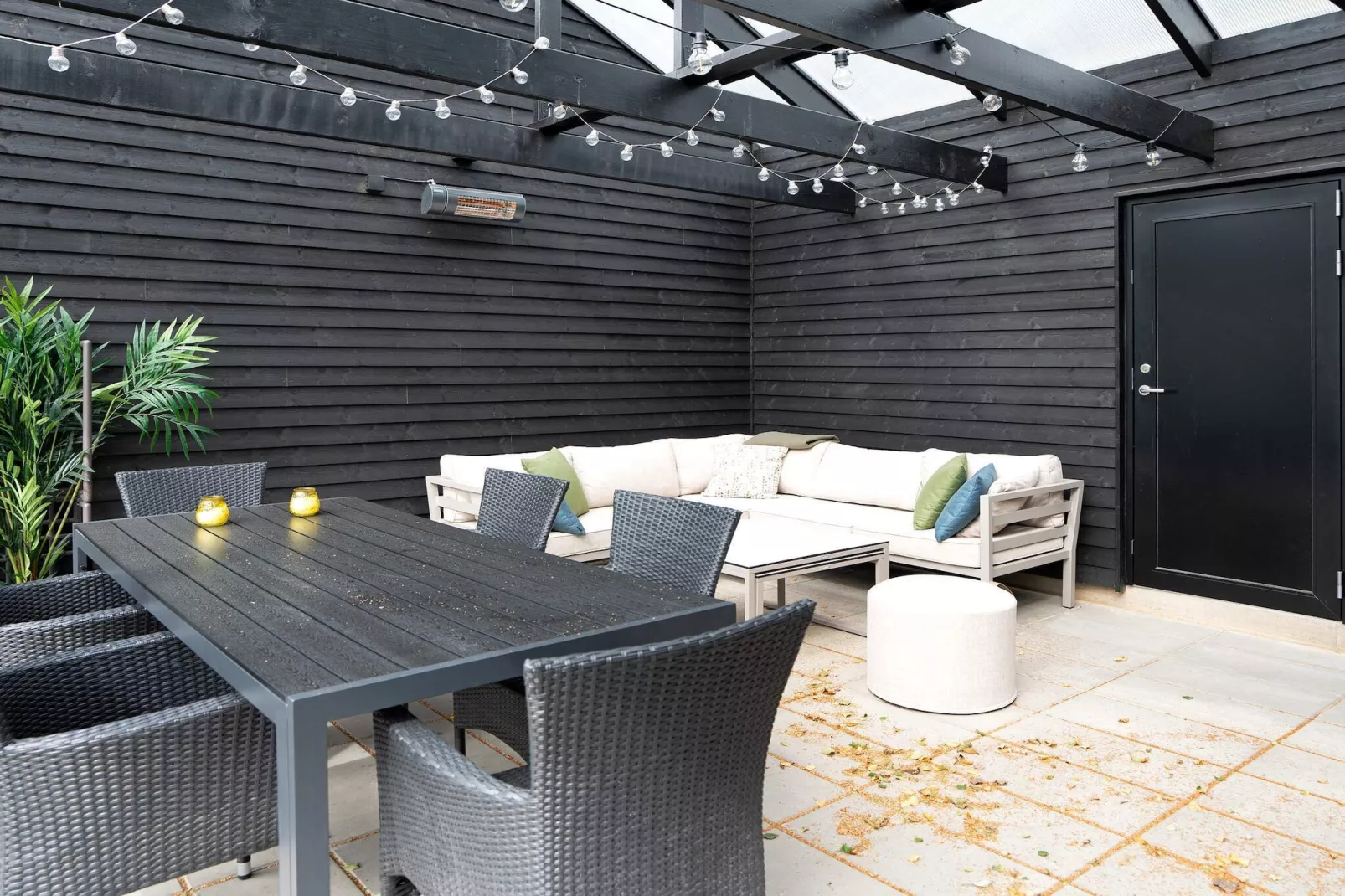 5 Sterne Ferienhaus in Idestrup-Im Freien