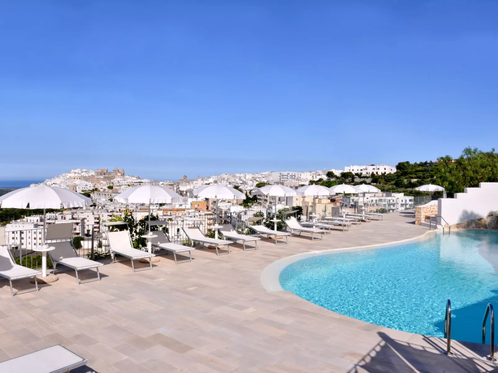 Villa Zeus - piscina panoramica - vista WOW!-Draußen