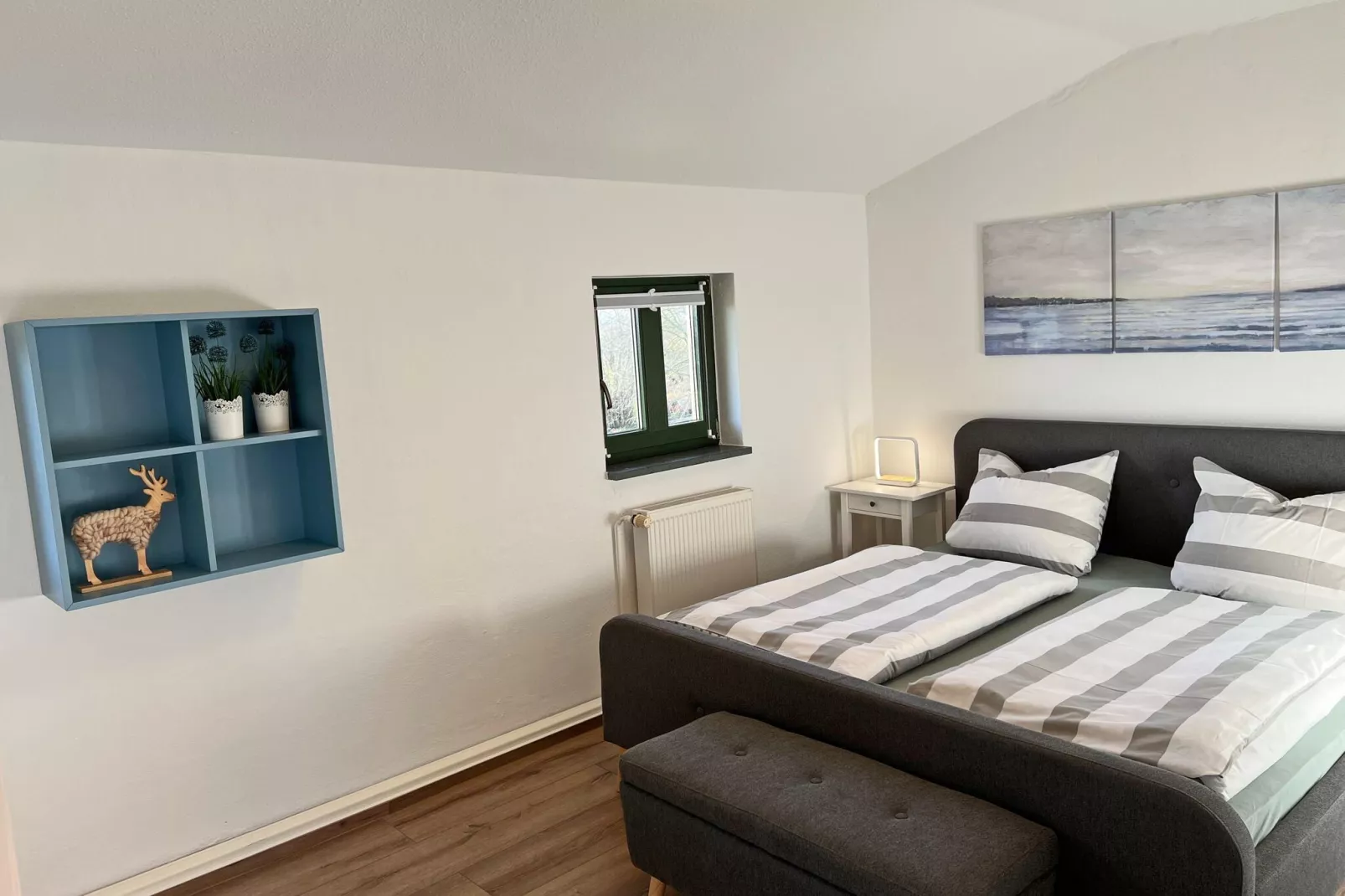 Die Familien Wohnung Wollin-Schlafzimmer