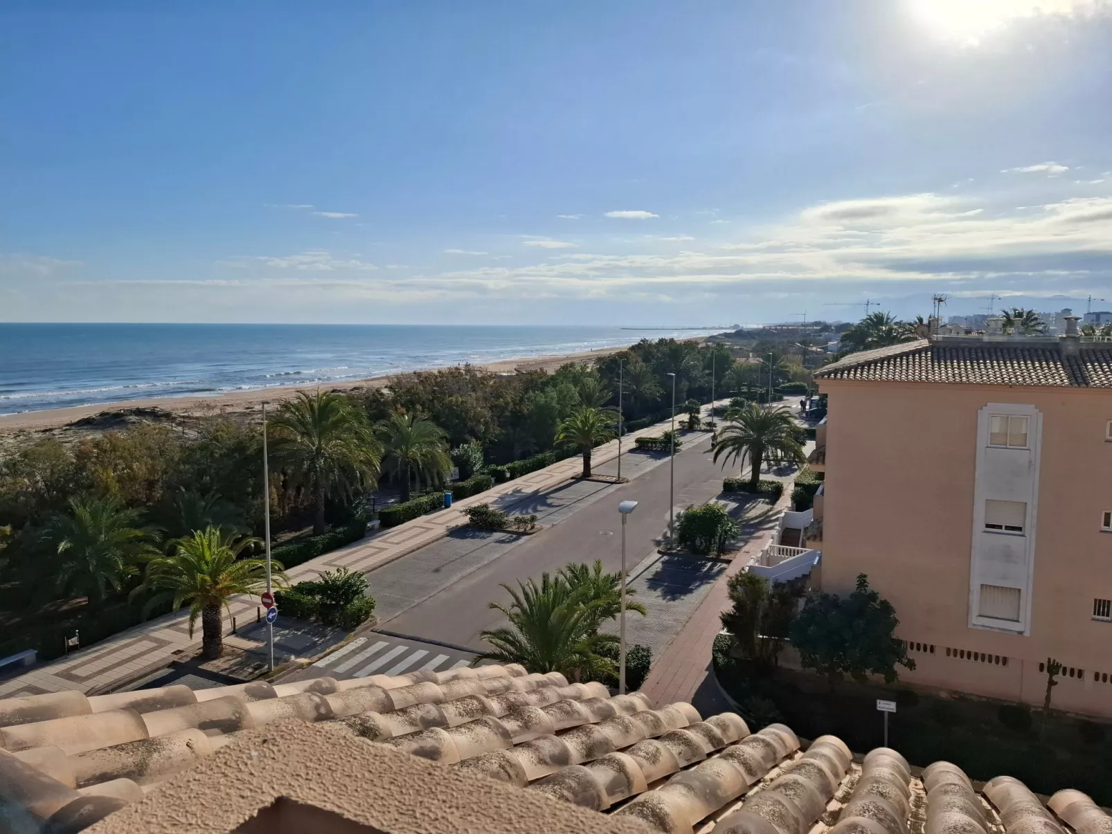 Wohnung Stella, 1. Reihe Meerblick und Palmen-Dehors
