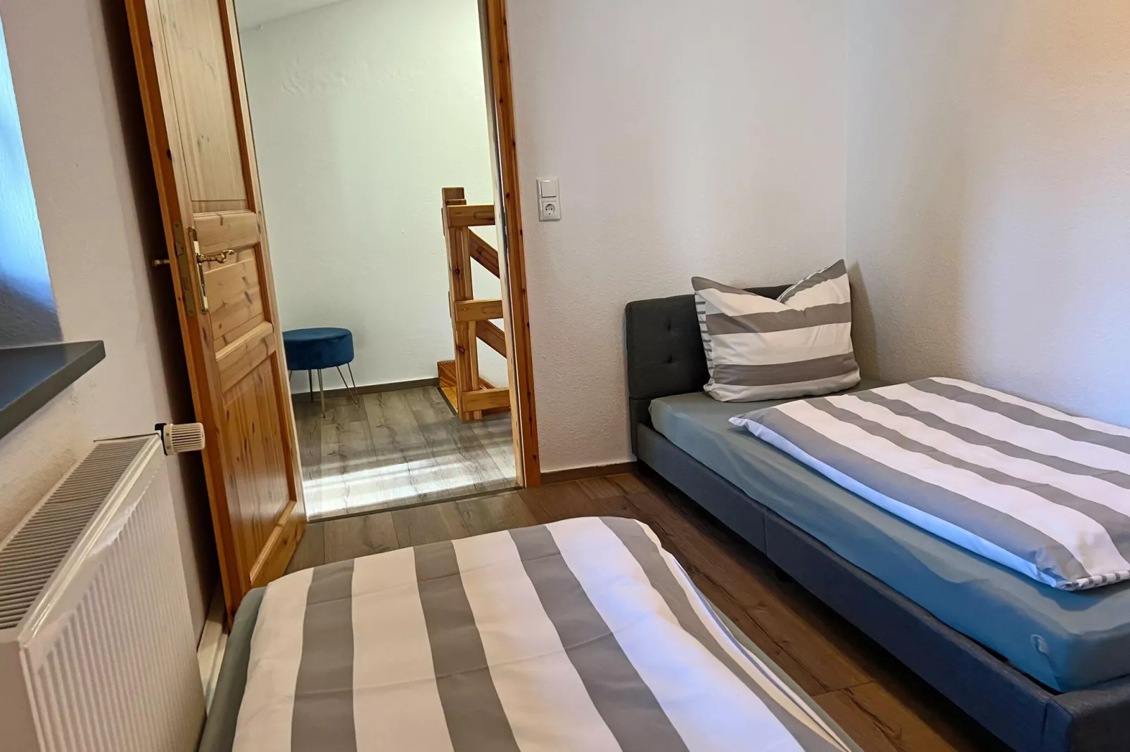 Die Familien Wohnung Wollin-Schlafzimmer