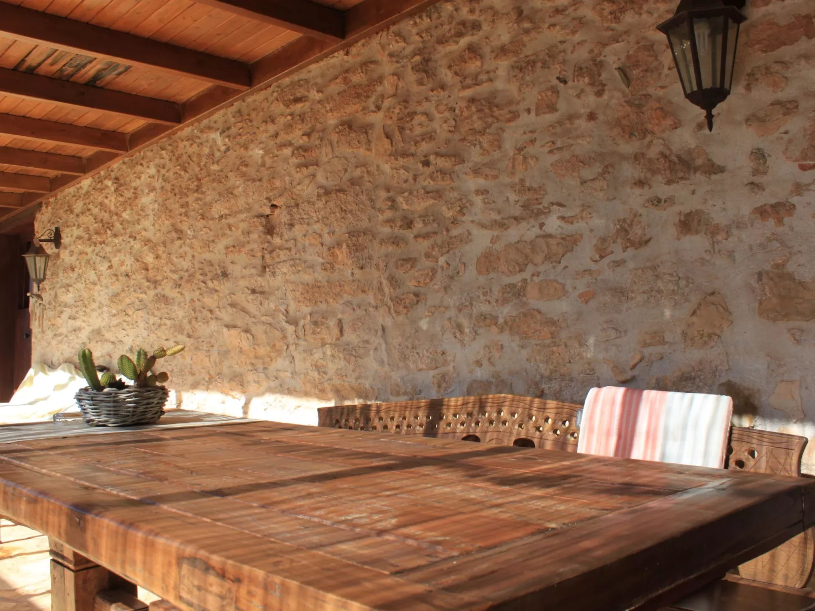 Kanarisches Haus mit privatem Pool und Garten-Outside