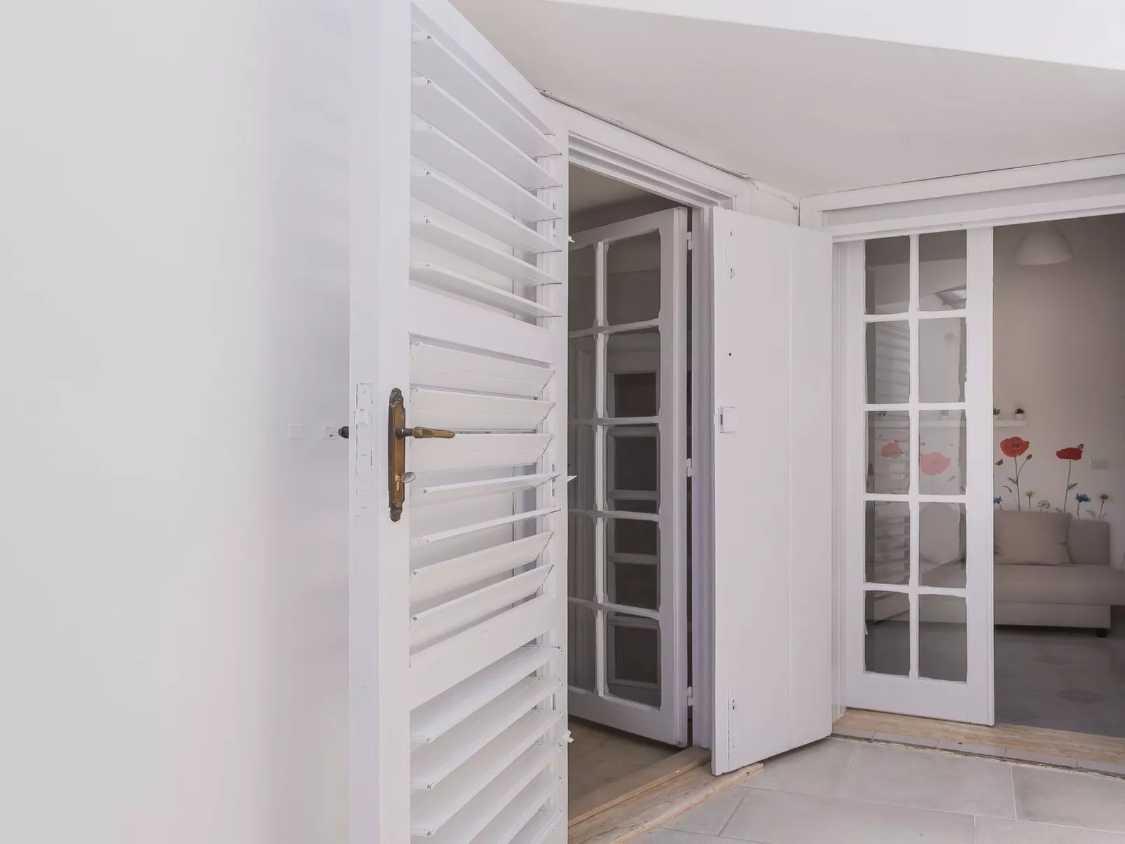 Chalet 'Weißes Haus' mit Wasserblick-Drinnen