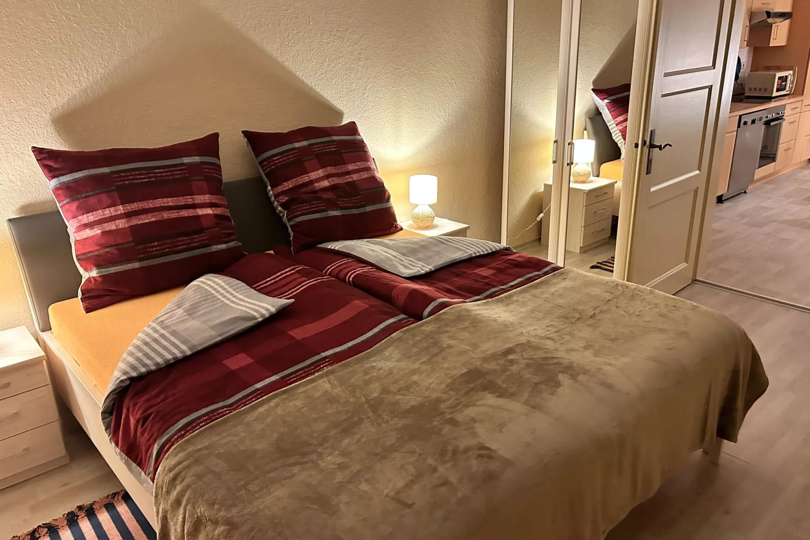 Ferienwohnung nähe Dresden in Stolpen-Bedroom