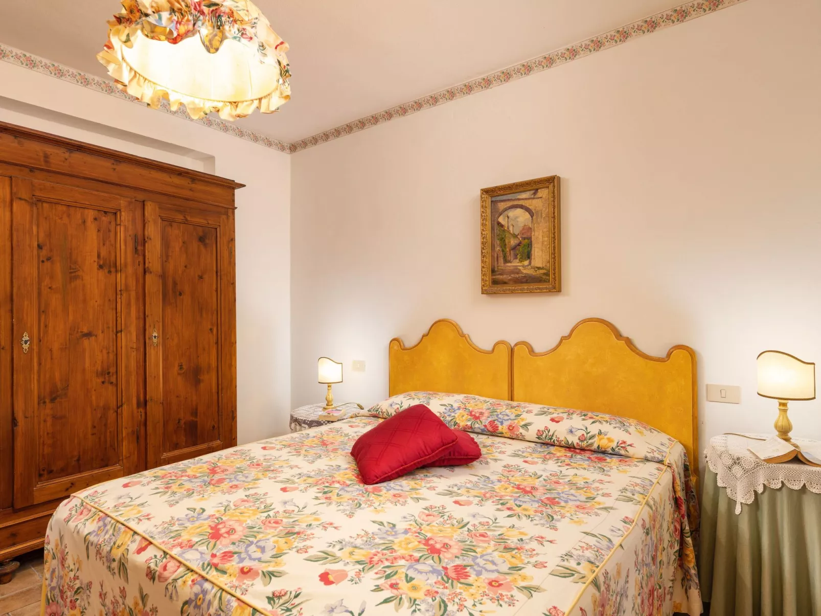 Wohnung in einem Ferienhaus mit Schwimmbad im Herzen der Toskana.-Dedans