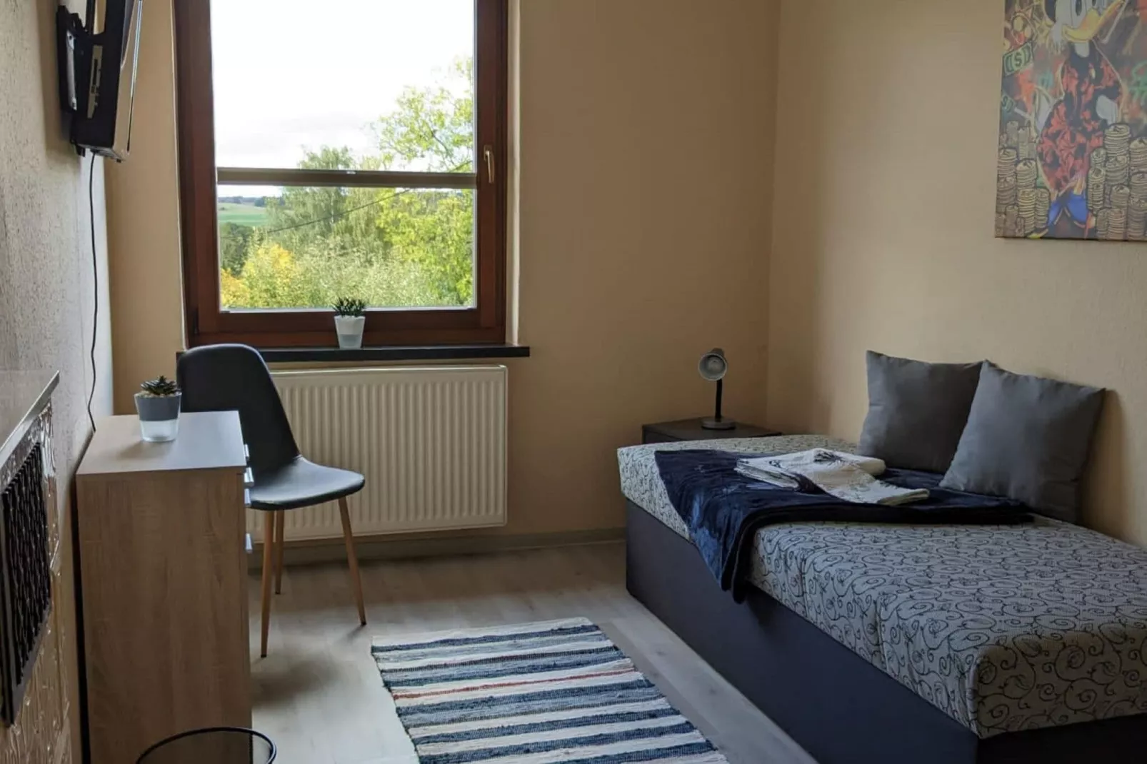 Ferienwohnung nähe Dresden in Stolpen-Bedroom
