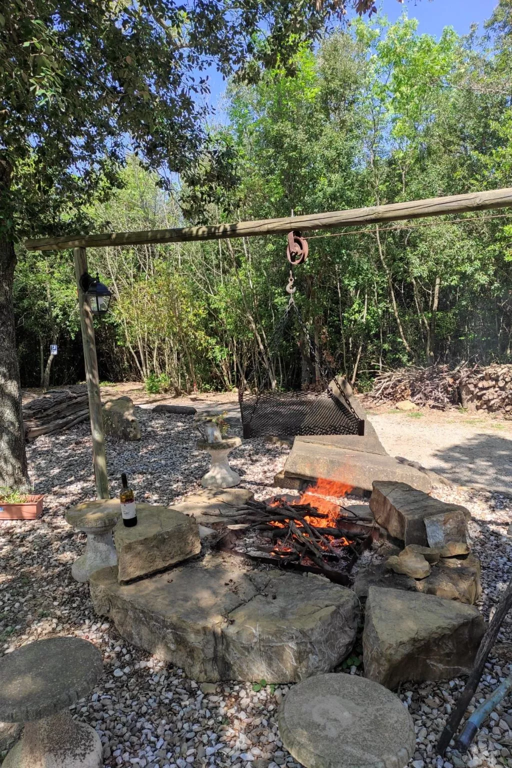 Bauernhauswohnung mit großer Terrasse-Draußen