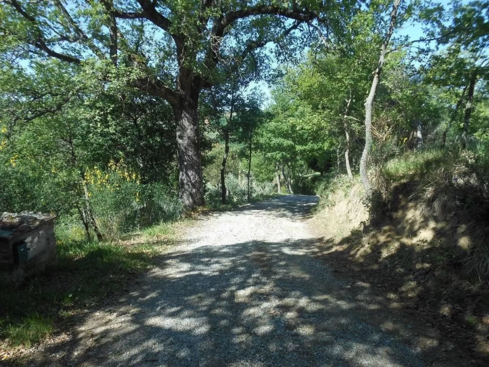 Casa Mulinello, Blick auf das Tal von Montepulciano-Draußen