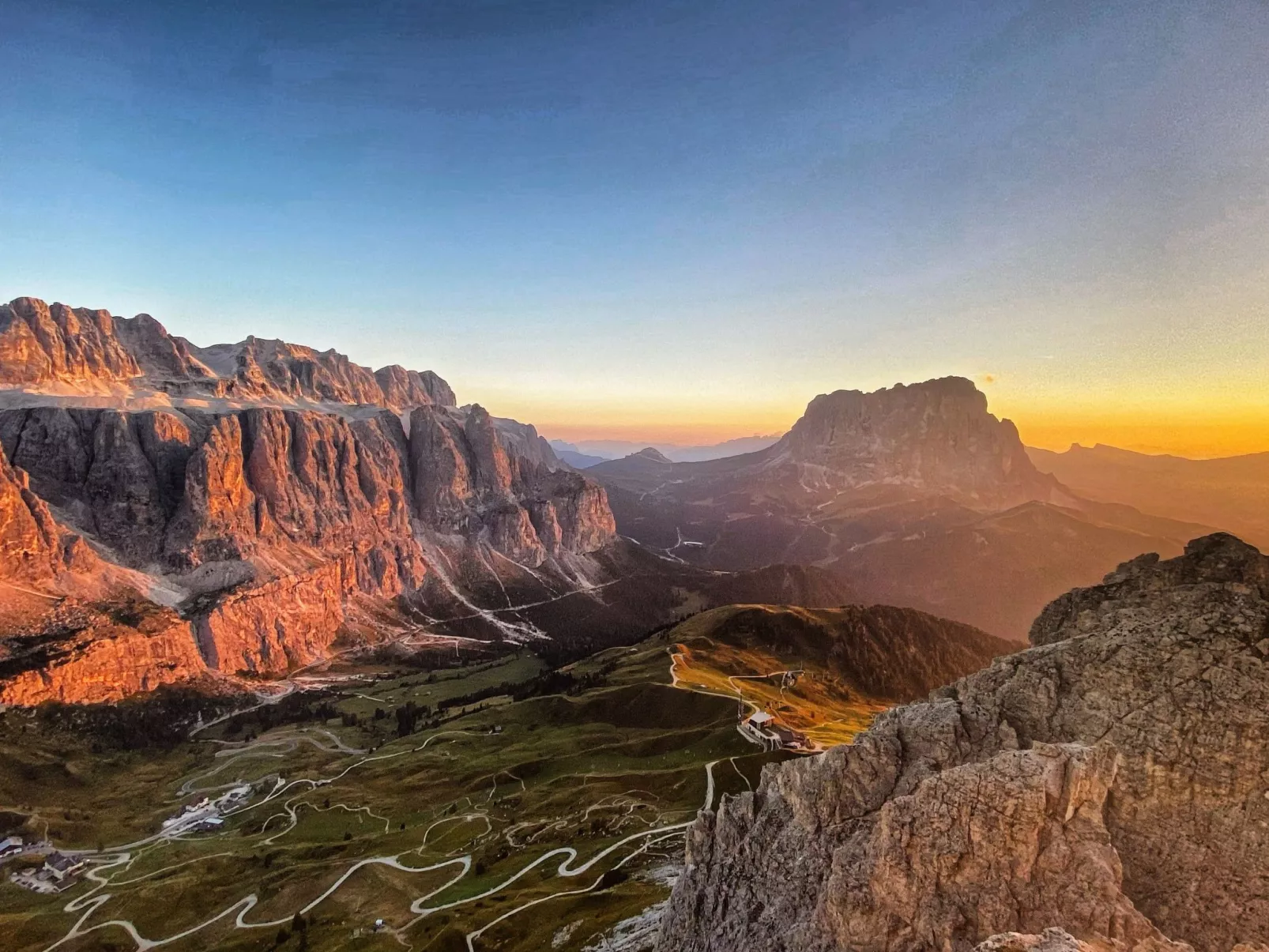 Cesa Vedla DOLOMITES-Draußen