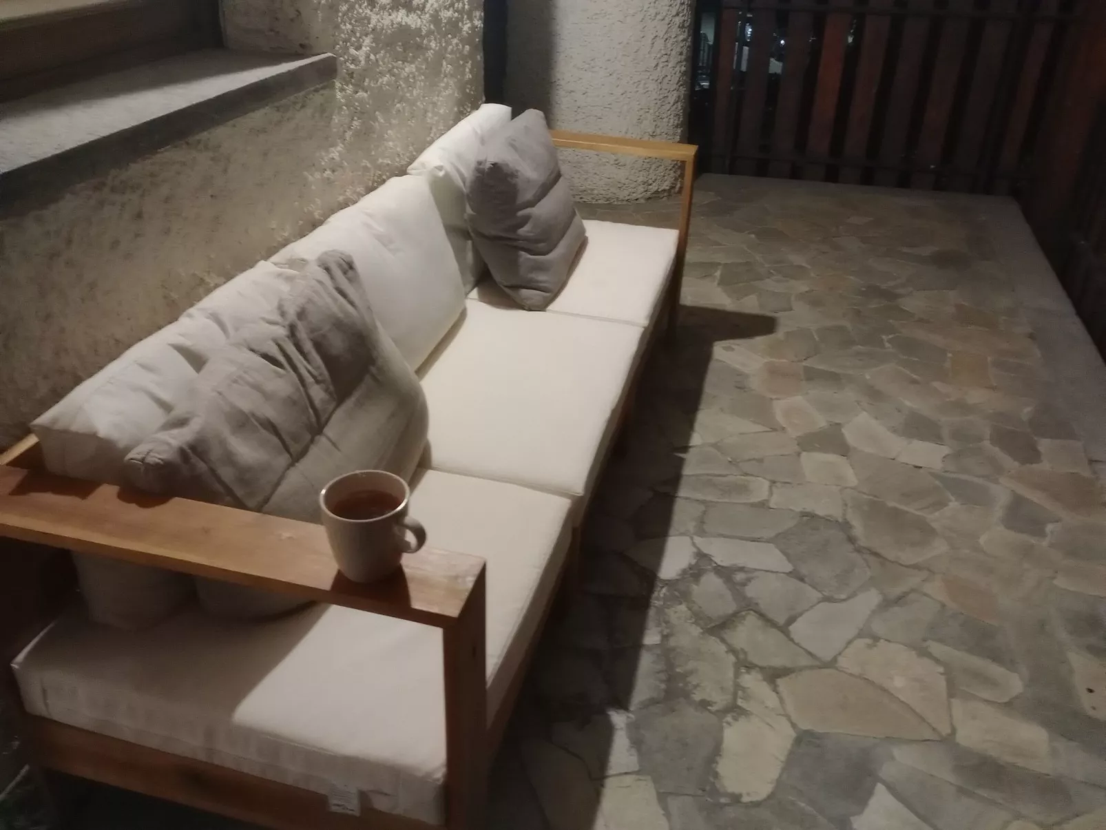 Mit Bergblick-Dedans