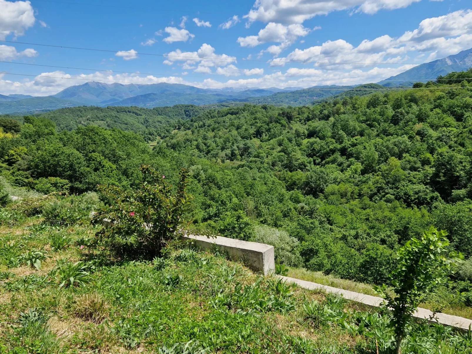 Mini-Appartement Casa Colombana mit Panoramablick - Draußen