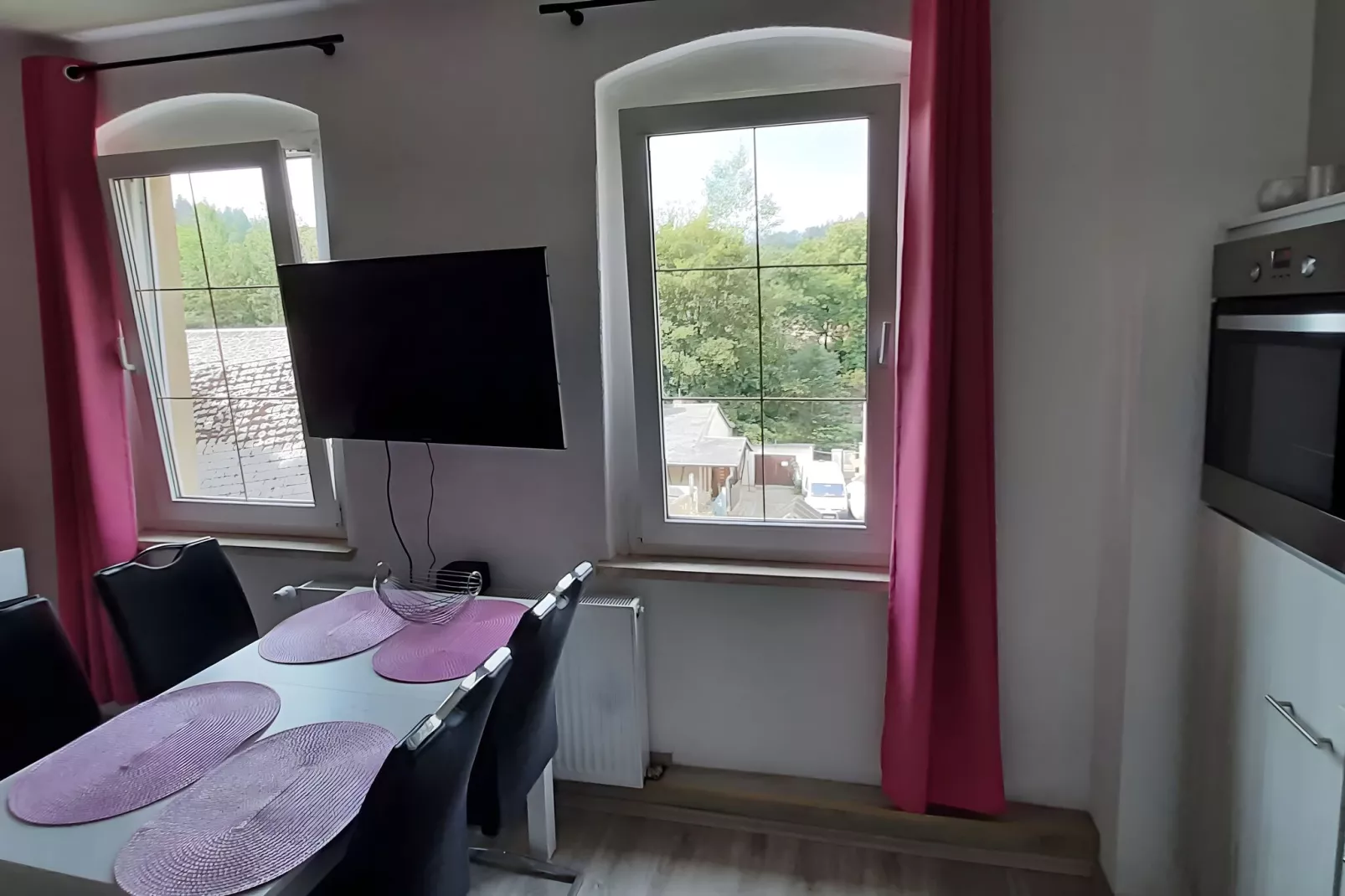 Ferienwohnung an der Burgkhammer Talsperre-Dining room