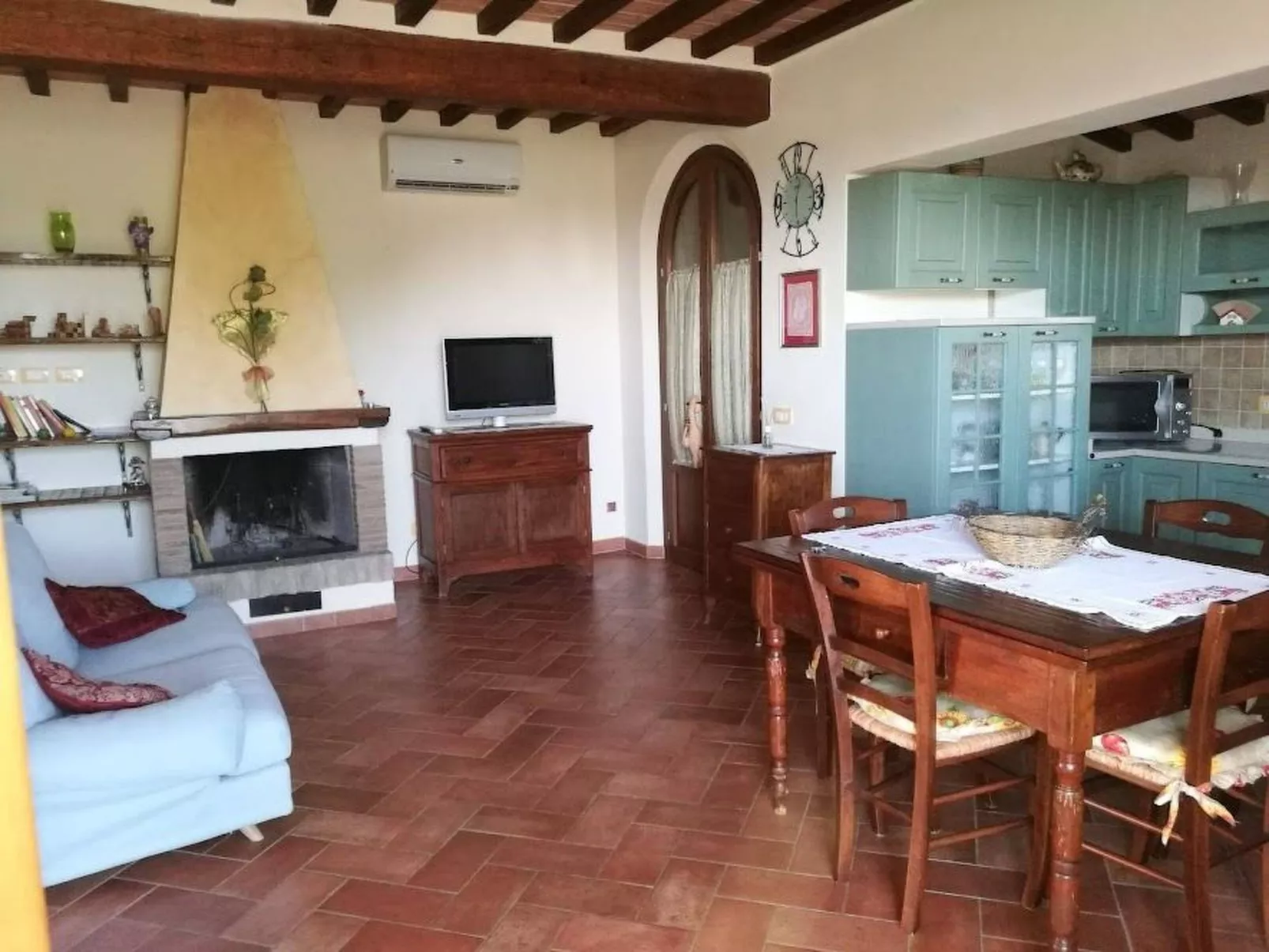 Marias Bauernhof-Drinnen