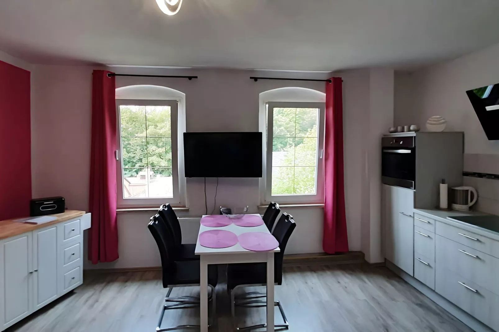 Ferienwohnung an der Burgkhammer Talsperre-Dining room