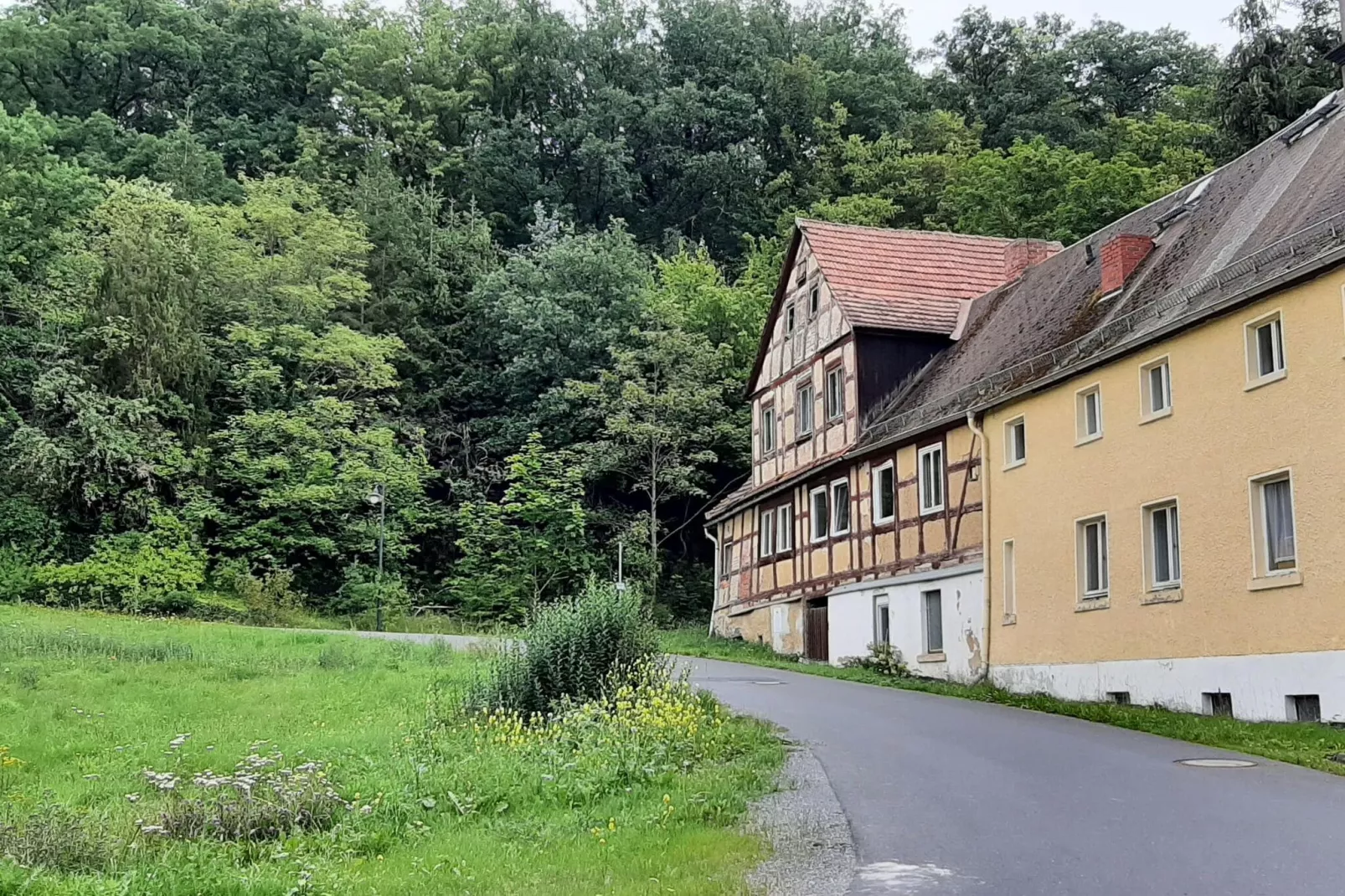 Ferienwohnug an der Saale-Exterior summer