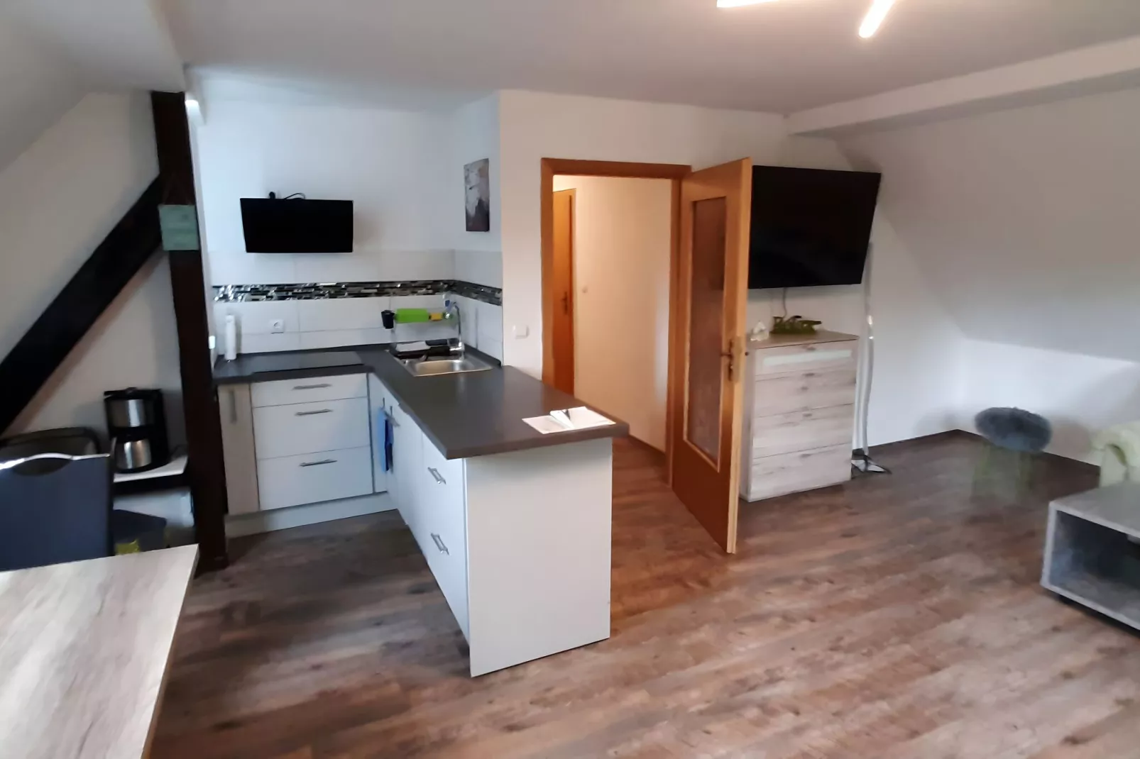 Ferienwohnug an der Saale-Dining room