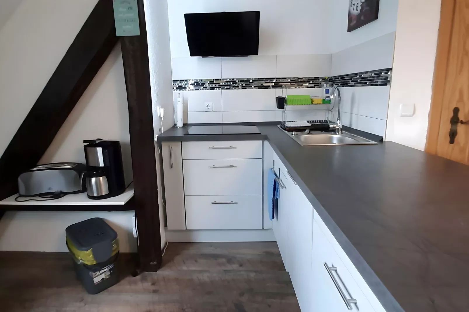 Ferienwohnug an der Saale-Kitchen