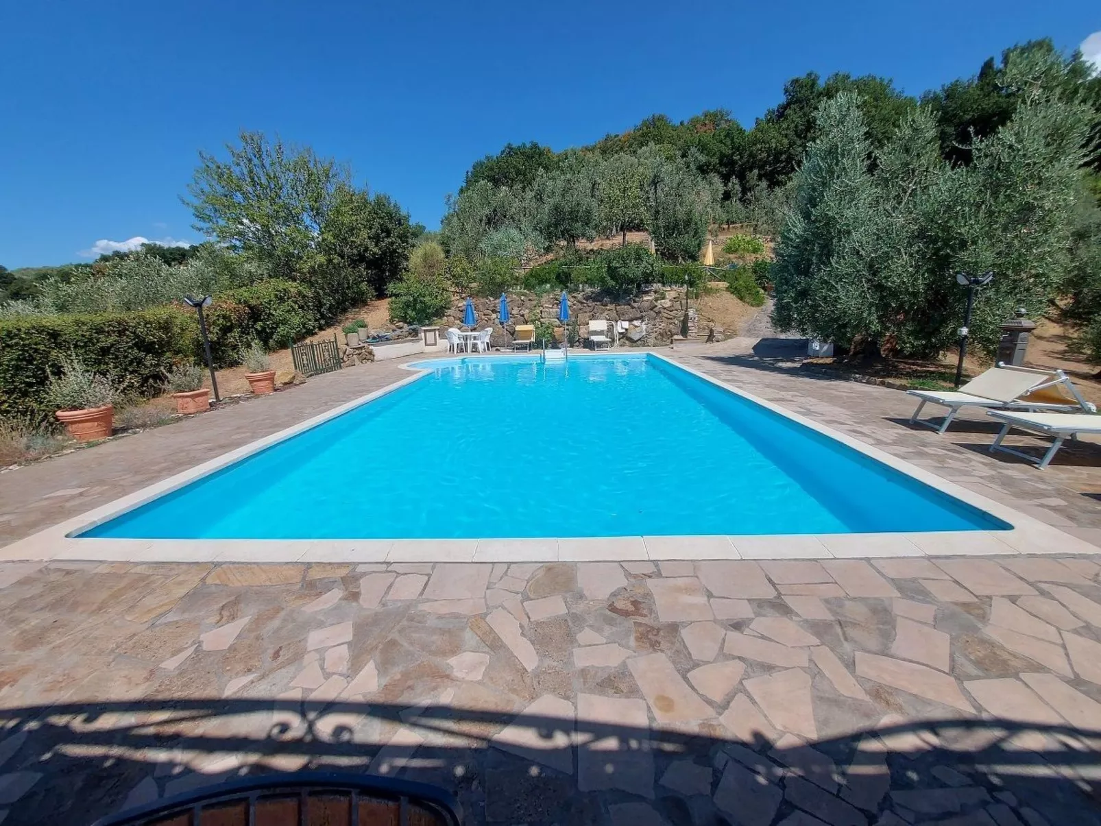 Toskanische Villa 14 Personen Ultra-Panoramapool-Outside