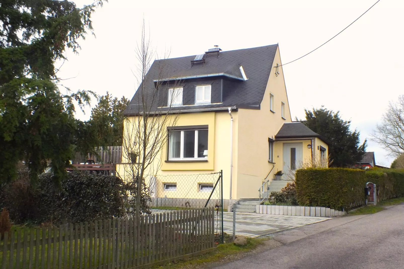 Ferienhaus Ahnert bei Chemnitz-Exterior summer