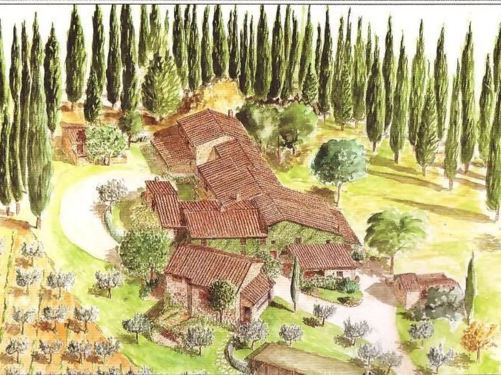 Urlaub flach weiß - Draußen